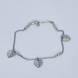 Brighton Deco Heart Anklet/Bracelet
